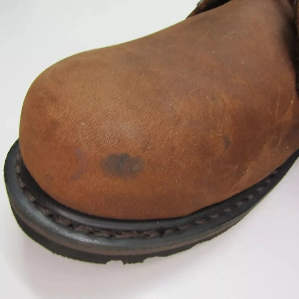 NEW EVERBOOTS Mens Tank Work Boots Steel Toe Lace-Up Padded Durable Size 11M
